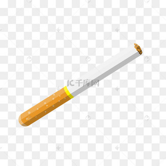 卡通装饰风格香烟