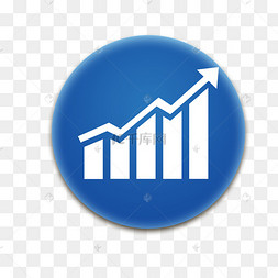 增长态势免抠图标