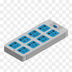 卡通家用电器插排