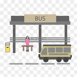 小女孩与兔子小清新卡通手绘花框