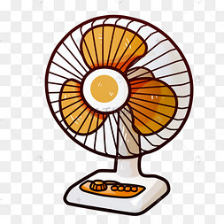 电风扇卡通