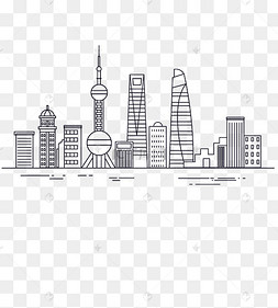 上海城市天际线