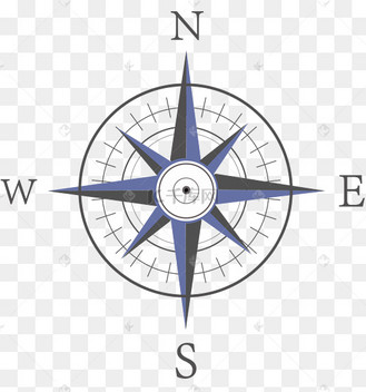 指南针图标装饰免抠png