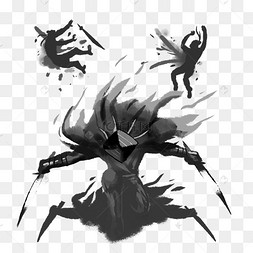 水墨武侠游戏人物