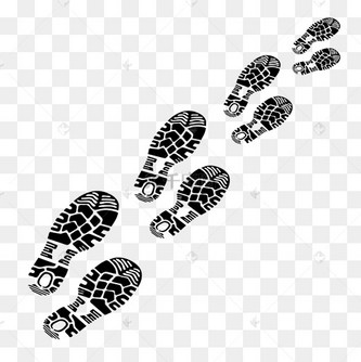 地板小孩脚印鞋印