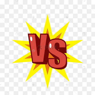 psd对决榜红蓝手写卡通艺术字pngpsdvs矢量可编辑火热立体艺术字png