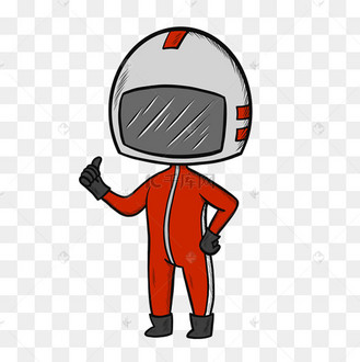 手绘赛车f1赛车手冠军素材