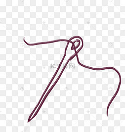 手绘涂鸦绣花针