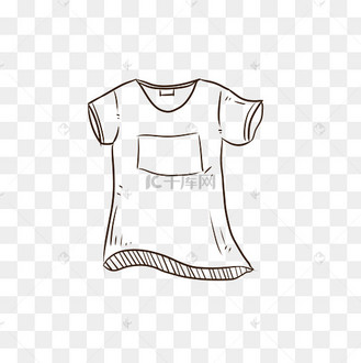 服装简笔图片_服装简笔设计图片素材大全-千库网