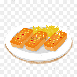 创意卡通重阳糕设计素材