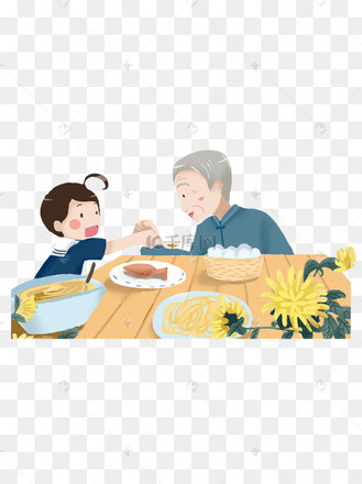 老人小孩图片_老人小孩设计图片素材大全-千库网