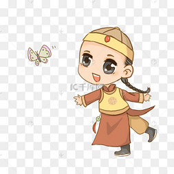 娘娘二蛋蜜雪冰城向甜食发起进攻表情包清朝宫廷女人q版皇妃娘娘古装