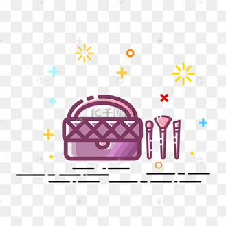 矢量手绘卡通包包