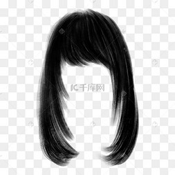 头发笔刷女性发型