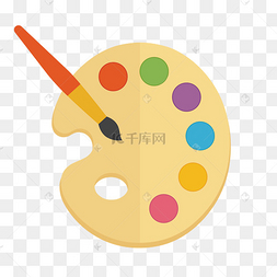 颜料卡通