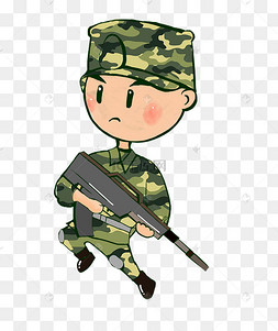 士兵q版图片-士兵q版图片素材免费下载-千库网