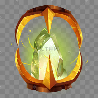 原画游戏金边水晶