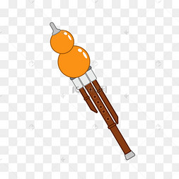 乐器葫芦丝音乐插画