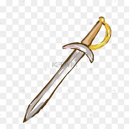 卡通宝剑矢量图下载