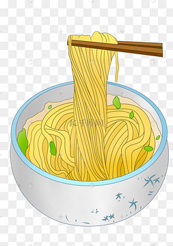 卡通面条