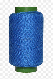 蓝色缝补缝纫线素材图片免费下载-千库网