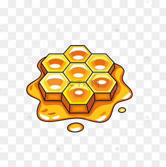 卡通的蜂巢矢量免抠图