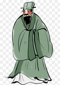 朝廷人物文官下载 png下载psd古代衣服王爷可爱萌风度