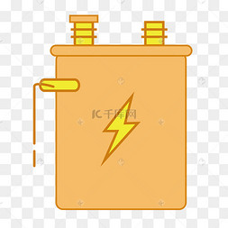 变压器矢量卡通风格