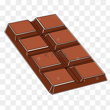 手绘爱情巧克力插画