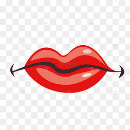 可爱香吻