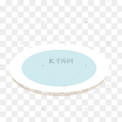 卡通盘子素材