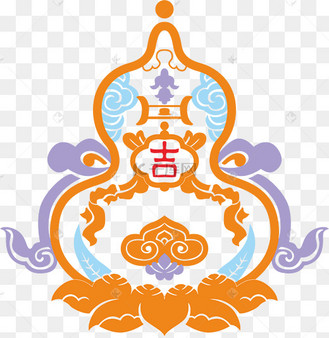 中式纹理大吉大利葫芦纹