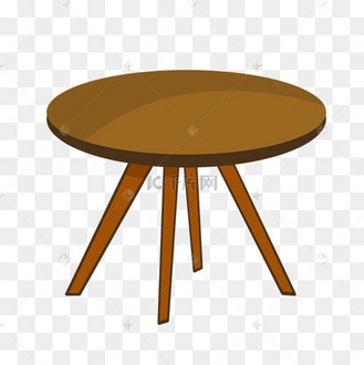 卡通圆桌png下载