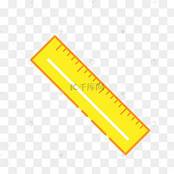 卡通尺子矢量图下载