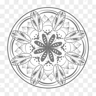 中式纹理纹样百花绽放