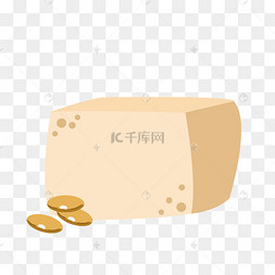 卡通豆腐