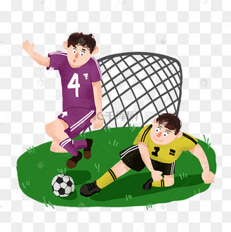 足球黄队铲球