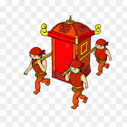 舞狮抬花轿合集抬起身体爬行蟑螂剪贴画制服美女休闲抬脚拳头矢量图标