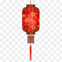 双层吊穗印花长灯笼手绘中国风喜庆福袋铜钱穗中国结元素秋天秋季收