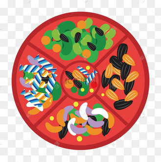 卡通果盘图片_卡通果盘设计图片素材大全-千库网