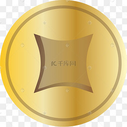金色钱币装饰图片-金色钱币装饰图片素材免费下载-千库网