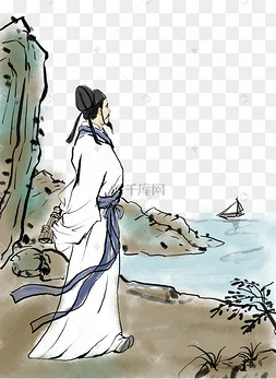 大诗人李白图片-大诗人李白图片素材免费下载-千库网