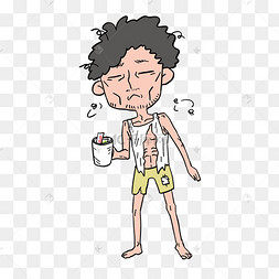 卡通难过鱼图片-卡通难过鱼图片素材免费下载-千库网