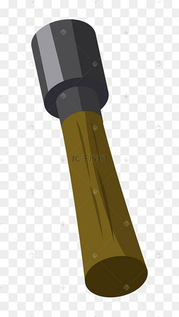 卡通复古手榴弹插画