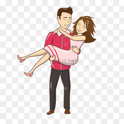 男人女人抱