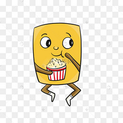 吃爆米花的小书本