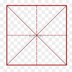 红色田字格