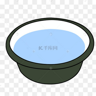 水盆免抠矢量素材图