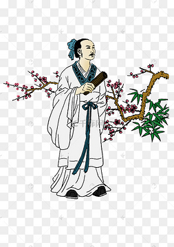 古代人物之古人宋玉