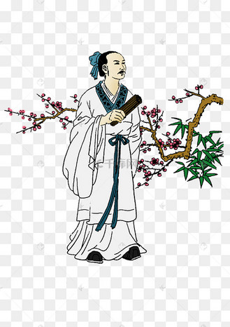古代人物之古人宋玉